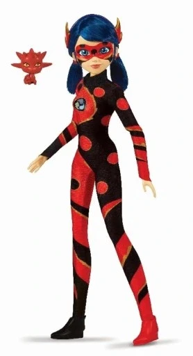 Miraculous: лялька Ladybug And Cat Noir Playmates Toys Biedrosmok 26 см сонечко та кіт нуар божий дракон, фото 1