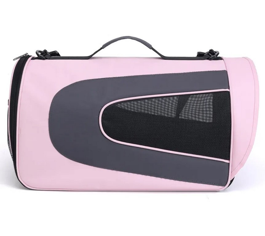 Сумка для перенесення котів та собак 45x25x26 см CosmoPet CP-13 Pink