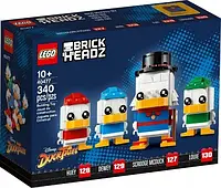 Конструктор LEGO BrickHeadz 40477 Скрудж Макдак, Гізіо, Дізіо та Зізіо