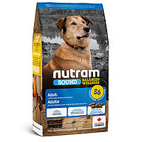 Cухой корм для собак с курицей и коричневым рисом S6 Nutram Sound Balanced Wellness Natural Adult Dog Food,