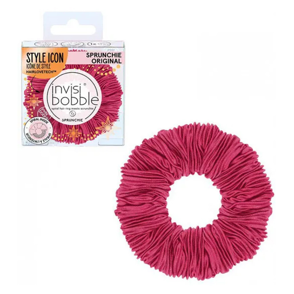 Резинка-браслет для волосся INVISIBOBBLE SPRUNCHIE Time To Shine Wine Not