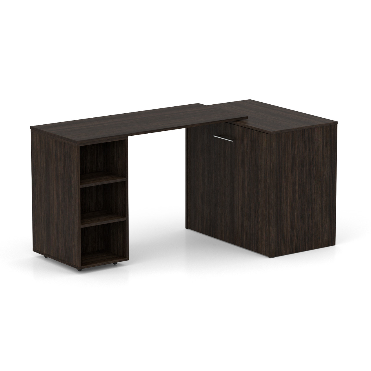 Письменный стол с тумбой-кровать трансформер 3 в 1 цвет венге (ID ...