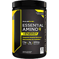 Аминокислота Rule 1 Essential Amino 9 + Energy, 30 порций Золотая конфета (345 грамм) CN8042-3 SP