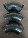Відвід сталевий оцинкований ДУ 50 57х3,0 кут 90 градусів безшовний приварний суцільновнутний, фото 6