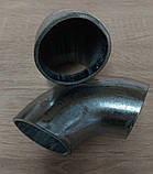 Відвід сталевий оцинкований ДУ 50 57х3,0 кут 90 градусів безшовний приварний суцільновнутний, фото 7