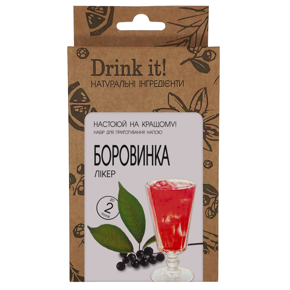 Набір для настоювання Drink it Боровинка, фото 1