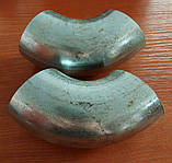 Відвід сталевий оцинкований ДУ 50 57х3,0 кут 90 градусів безшовний приварний суцільновнутний, фото 9