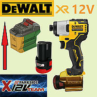 Адаптер с аккумулятора Parkside 12V на Dewalt 12V инструмент