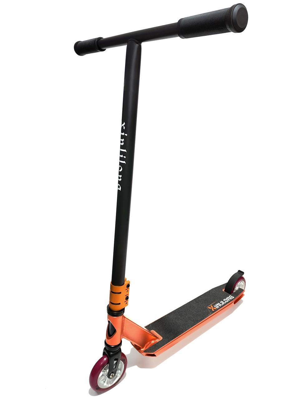 Трюковий підлітковий самокат від 5 років для стрибків, фото 1