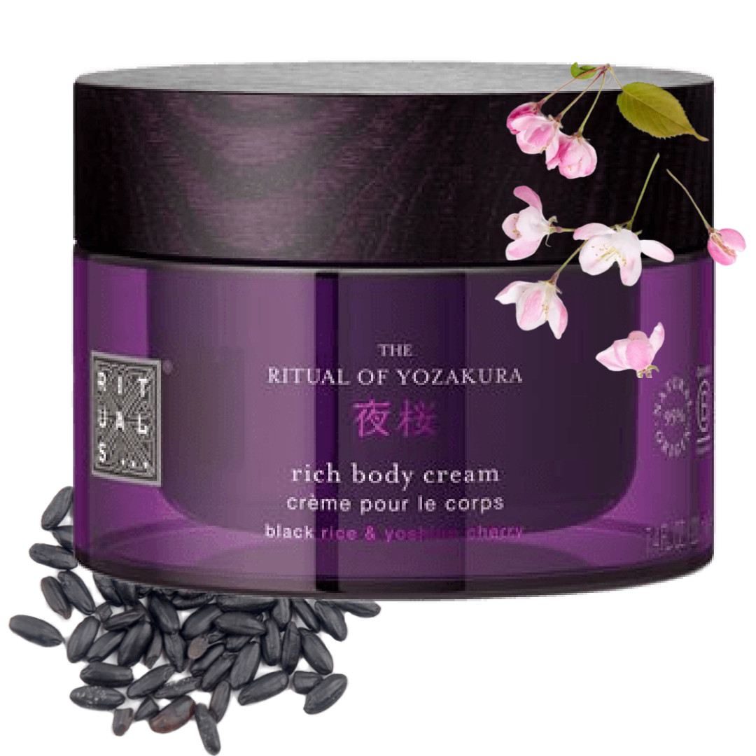 Rituals Крем для тіла Yozakura, Ritual of Yozakura Body Cream, 220мл, Виробництво Нідерланди