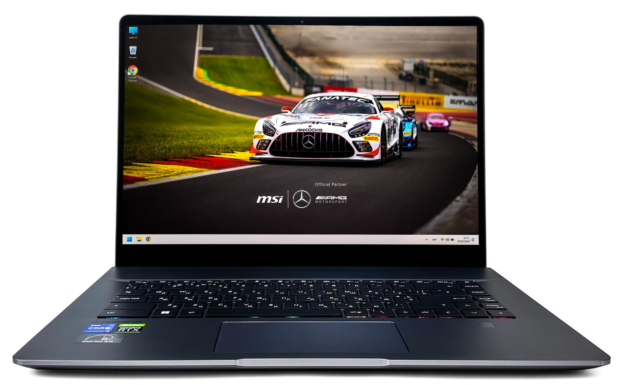 Ноутбук MSI Creator Z16 A11UET: Core i7-11800H / RAM 32 ГБ / GeForce RTX 3060 / SSD 1 ТБ / 16"