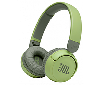 Навушники бездротові JBL JR 310BT, Green, Bluetooth, мікрофон, акумулятор 400 mAh, дитячі (JBLJR310BTGRN)