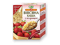 Вівсяна каша ЭКО 205г з полуницею та вершками миттевого приготув.