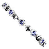 Браслет. Натуральний іоліт. Срібло 925., фото 2