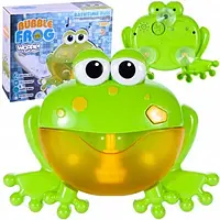 Машина для виготовлення пінних бульбашок у ванні жабка Melody Frog 45678