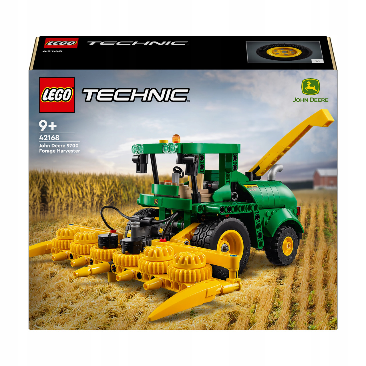 Lego Technic John Deere 9700 комбайн для збирання кормів 42168, фото 1