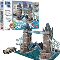 Trefl Brick Trick Travel Tower Bridge 7+ набір для моделювання Crefl Build 290 елементів