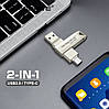 USB Флешка 256 ГБ TypeC - USB 3.0 OTG MICRODRIVE, фото 7