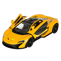 Детская модель машинки McLaren P1 Kinsmart KT5393W инерционная, 1:36 (Yellow)