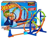 Hot Wheels Triple Loop Set + 1 машина Car Track Epic 1 Hmx41