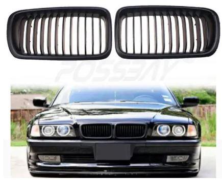 Решітка радіатора BMW (БМВ) 7 series E38 1998 - 2001 года Глянець  Ноздрі BMW E38