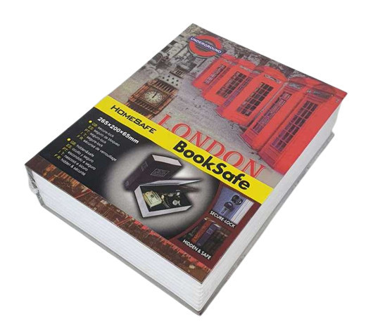 Книга сейф для грошей Лондон 24 см