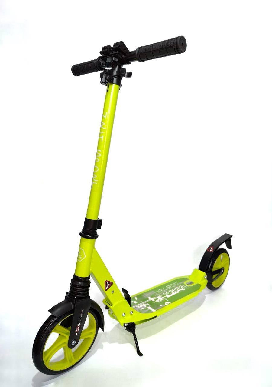 Самокат складаний міський від 6 років до 100 кг для дорослих і дітей, фото 1