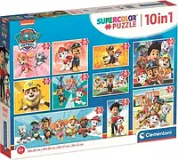 Пазл Clementoni 10в1 Super Color Paw Patrol 20270