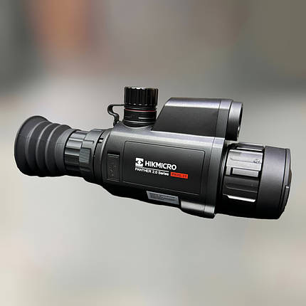 Тепловізійний приціл HikMicro Panther PH35L 2.0, 384×288, 50 Гц, 35 мм, NETD<20 мК, OLED 1024×768, лазерний далекомір, фото 1