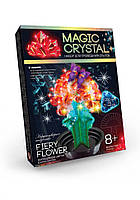 Детский набор для проведения опытов "MAGIC CRYSTAL" OMC-01 безопасный (Огненныйцветок)