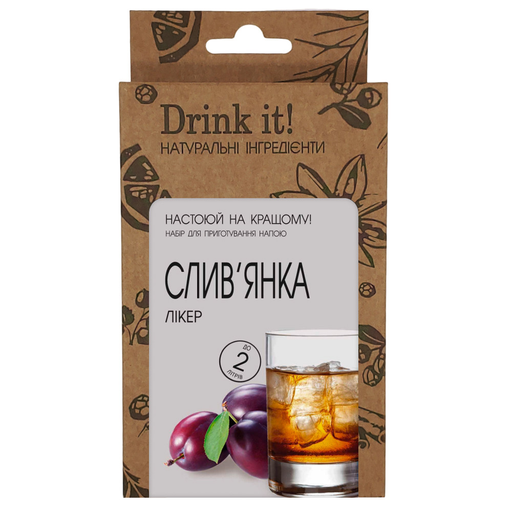 Набір для настоювання Drink it Слив'янка