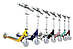 Самокат міський з амортизатором до 60 кг для дітей і підлітків, фото 4