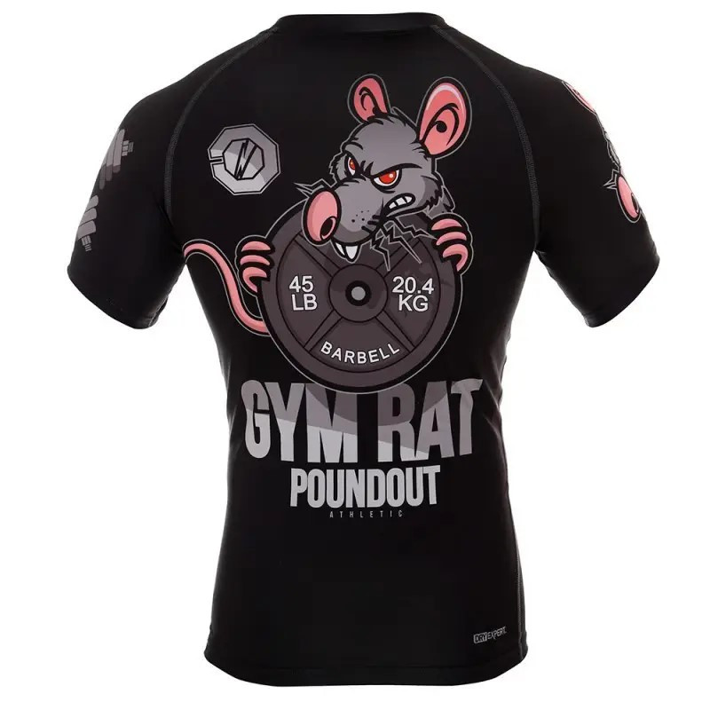 Футболка чоловіча стрейч Poundout Gear GYM RAT SUB-SKIN tech, L