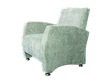 М'яке крісло BNB Перлина Сірий велюр (Кордрой 464), фото 4
