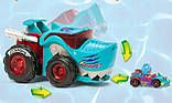Набір з 2 шт. Набір "t-racers T-shark Mega Wheels" гоночний автомобіль з катапультою і водієм, фото 7