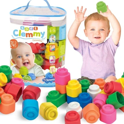 Сенсорні гумові блоки для дитини Clementoni 8383001