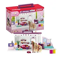 Кінний клуб салон краси для тварин софії Schleich 42614 Pet + аксесуари