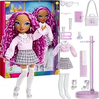 Lilac Lane Rainbow High Body Fashion Mga Doll лялька New Friends Purple Set Accessories 501930