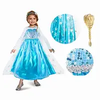 Принцеса костюм 98-104 сукня ельзи Elsa Outfit S 98/104 см