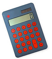Портативный мини-карманный калькулятор Alina 8-разрядный дисплей (черный, красный)