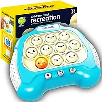 Сенсорна гра Pop-it Pro Console світло звуки Pad Electric Popit антистрес Push Bubble Sensory