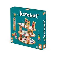 Аркадна гра акробати Janod будівництво вежі - іграшка для дітей 5+ J02757