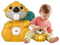 Інтерактивна плюшева іграшка Fisher-price бобер Gxd82