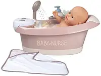 Ванночка Smoby 220368 Baby Nurse Tub з гідромасажем