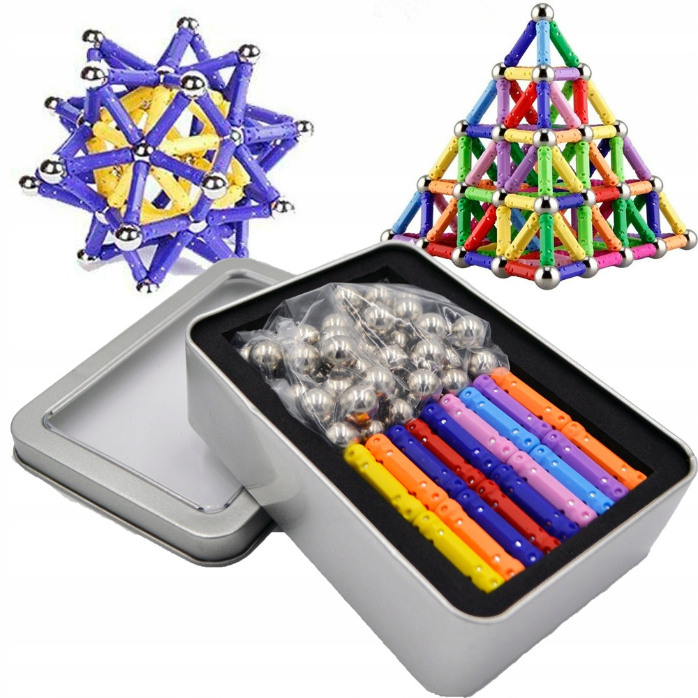 Магнітні кульки конструктор Neocube Xxl 11мм 152шт, фото 1