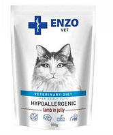 ENZO Дієта для котів з чутливим травленням в желе 100г.(4820185493574)