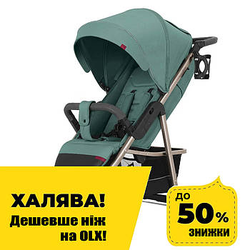 Дитяча коляска прогулянкова CARRELLO Echo CRL-8508 Emerald Green Бірюзовий Акція до 28.04