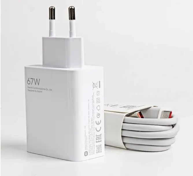 Зарядний пристрій Mi 67W з кабелем Type-C White HC