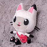 Набір з 2 шт. М'яка іграшка "кішечка в доміку габі кіциуш пандаш" 28 см Xl плюшева забавка, фото 6