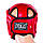 Шолом для боксу Ever, закритий, Flex, розмір S, колір червоний, фото 3